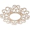 Ekena Millwork Reims Wood Fretwork Pierced Ceiling Medallion, Alder, 28"OD x 10 3/4"ID x 3/8"T CMWP28X28X0375REAL - alternate 5